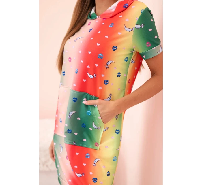 Dámske šaty bez ramienok s ozdobnými sponami béžovej farby