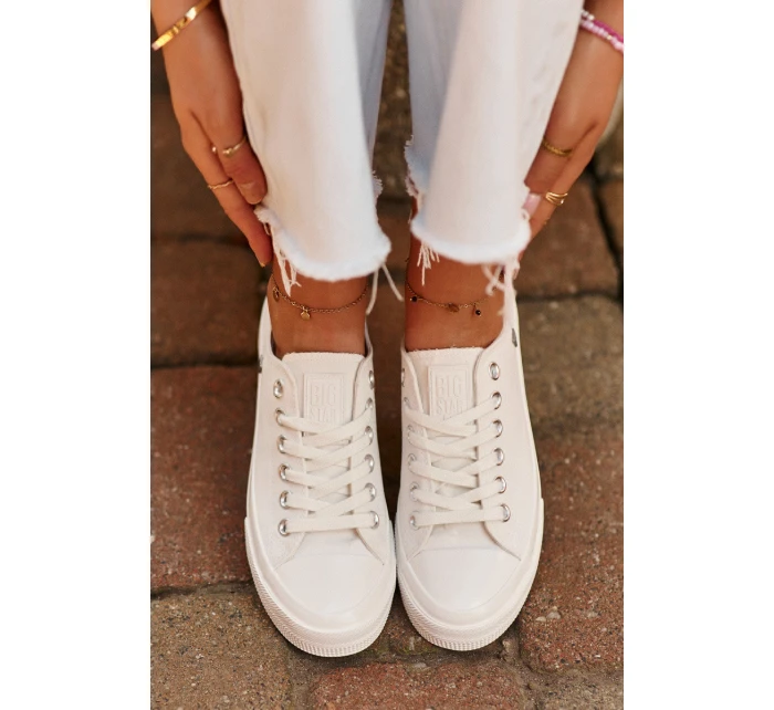 Klasyczne Trampki Damskie Big Star NN274285 Białe