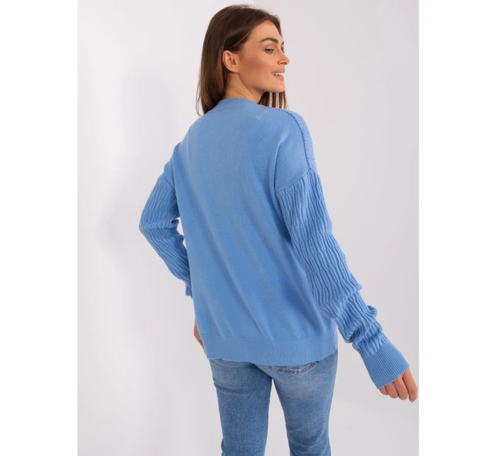 Sweter AT SW model 18884702 niebieski - FPrice