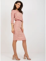 Spódnica LK SD model 21409524 czerwony - FPrice Spódnica LK SD model 21409524 czerwony - FPrice