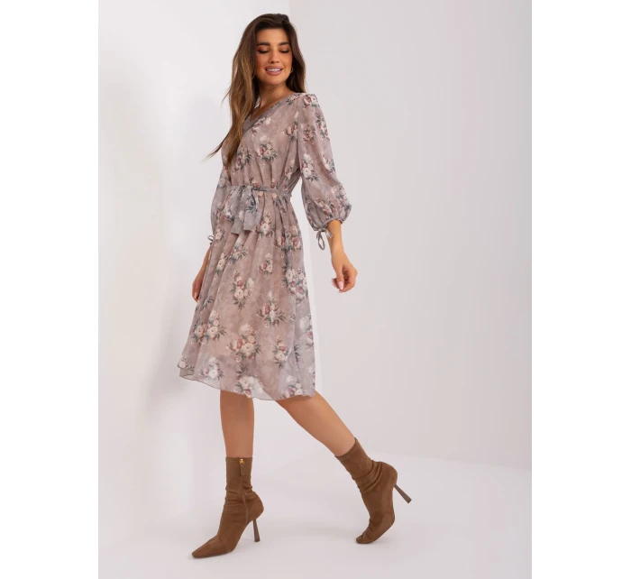 LK SK 509388 šaty.88 tmavo lila