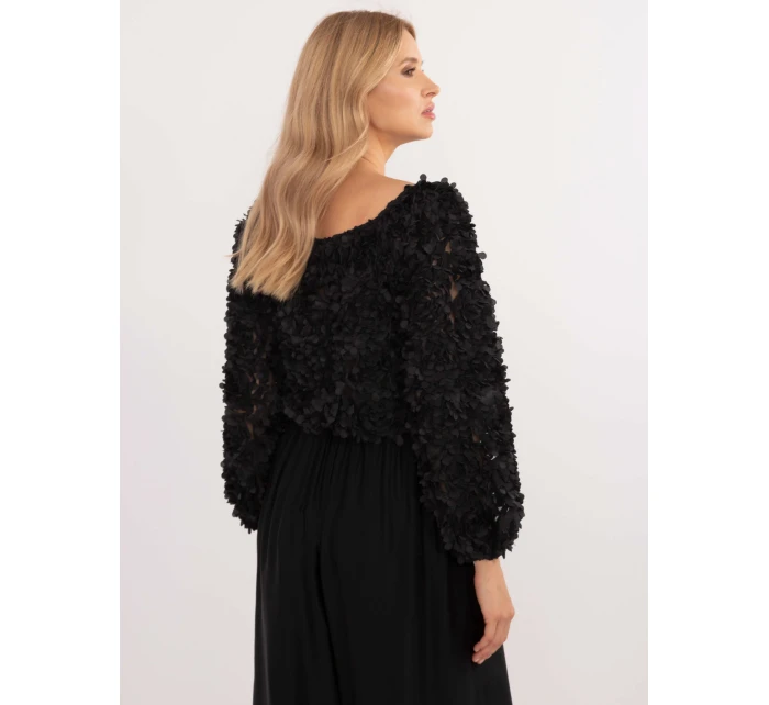 Blúzka MI BZ 26158.20 čierna Blúzka MI BZ 26158.20 čierna