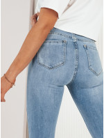 CHASTEL dámske džínsové nohavice modré Dstreet UY1986