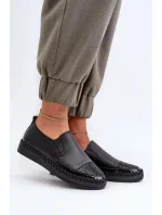 Dámske poltopánky LR370 / 198017 Black - S.Barski Dámske poltopánky LR370 / 198017 Black - S.Barski