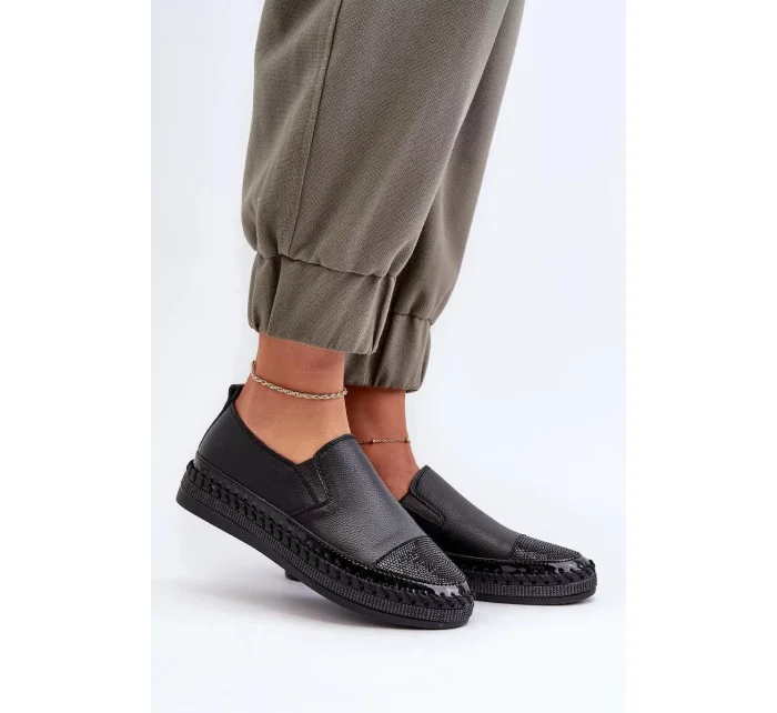 Dámske poltopánky LR370 / 198017 Black - S.Barski Dámske poltopánky LR370 / 198017 Black - S.Barski