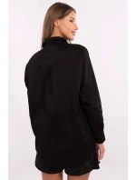 Košeľa s dlhým rukávom model 203944 Taliansko Moda