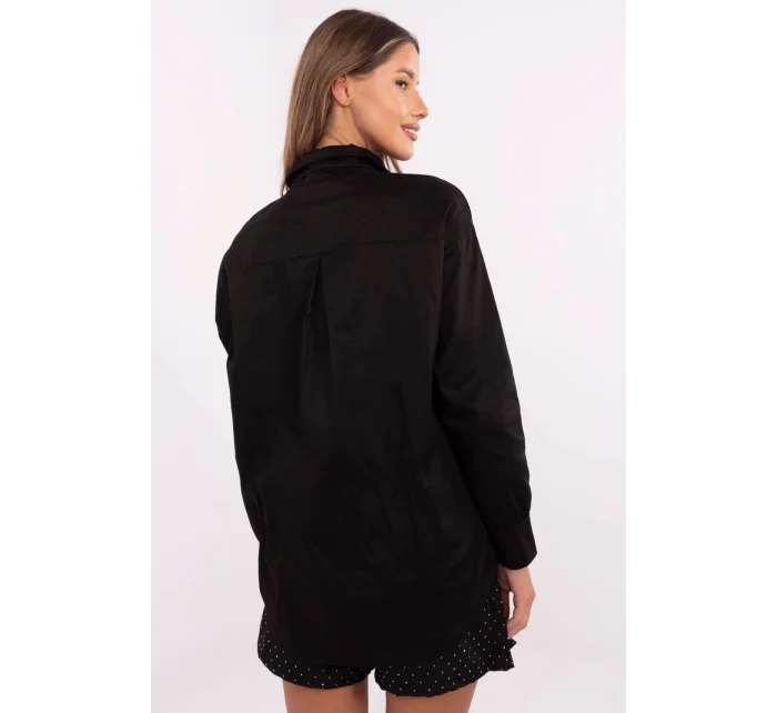 Košeľa s dlhým rukávom model 203944 Taliansko Moda