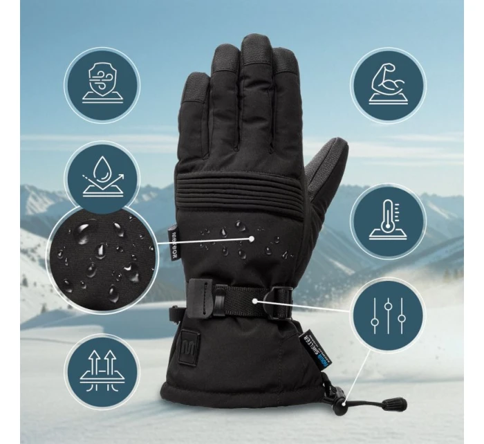 Meteor Alpora zimné rukavice L čierne Meteor Alpora zimné rukavice L čierne