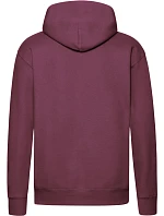 Fruit of the Loom Premium Hooded Sweat Pánska mikina s kapucňou 16.2152 bordová Fruit of the Loom Premium Hooded Sweat Pánska mikina s kapucňou 16.2152 bordová
