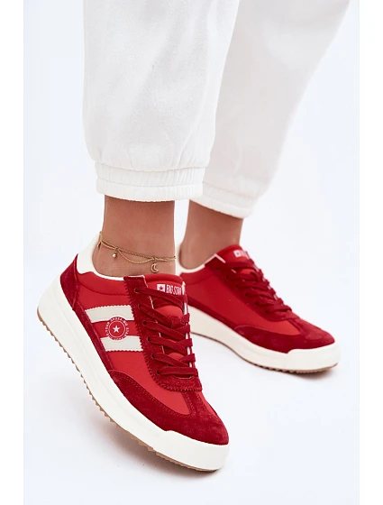 Dámské tenisky Big Star TT274158 Červené