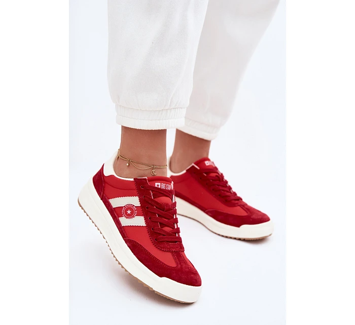 Dámské tenisky Big Star TT274158 Červené