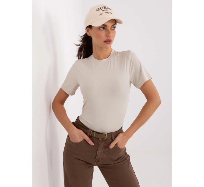 Blúzka D12099M02805A svetlo béžová Blúzka D12099M02805A svetlo béžová