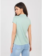 Tričko D17029M02856A pistáciové