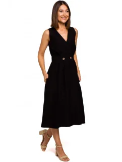 Šaty bez rukávů s  černé model 15105334 - STYLOVE