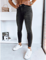 SPRUGE dámske džínsové nohavice čierne Dstreet UY1722