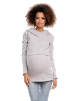 Tehotenská mikina model 84459 PeeKaBoo