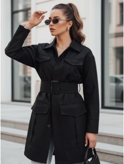 Dámský kabát  černý Dstreet model 21968691 - FashionStreet