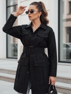 Dámský kabát  černý Dstreet model 21968691 - FashionStreet