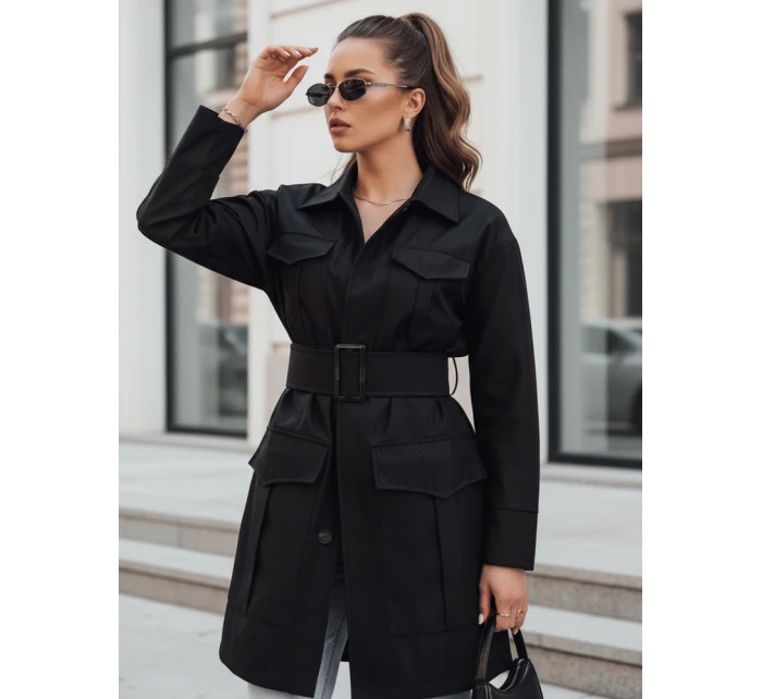Dámský kabát  černý Dstreet model 21968691 - FashionStreet