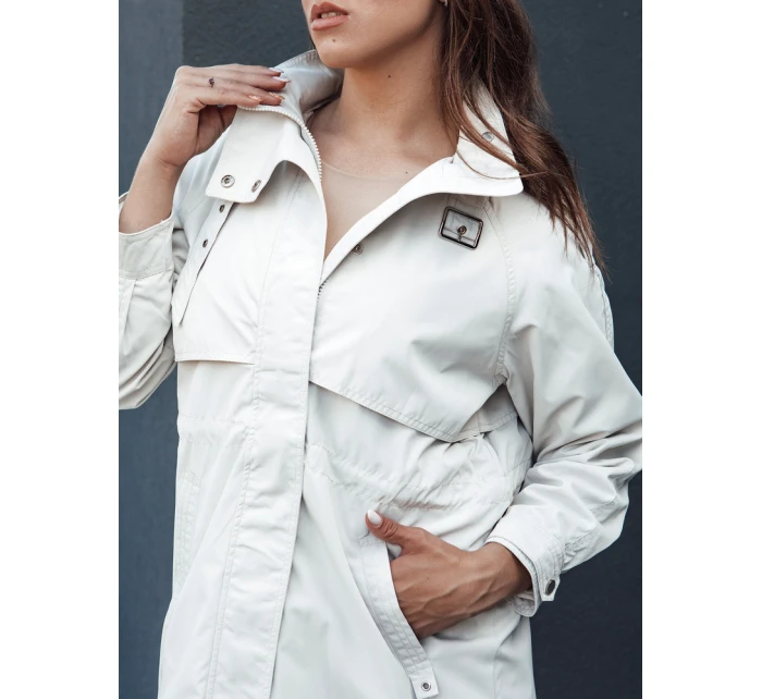 Dámská přechodná bunda parka bílá Dstreet model 21979391 - FashionStreet