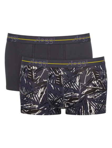 Pánske boxerky Start Hipster C2P box - GRAY - šedá M032 - SLOGGI
