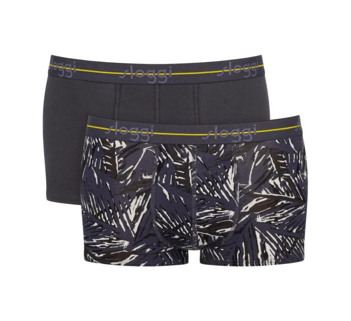 Pánske boxerky Start Hipster C2P box - GRAY - šedá M032 - SLOGGI