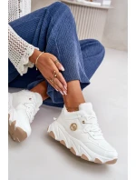 Dámské Sportovní Boty Na Zateplené Na Platformě Bílé model 21668441 - Boto Dámské Sportovní Boty Na Zateplené Na Platformě Bílé model 21668441 - Boto