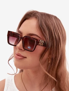 Dámské sluneční brýle Tmavě hnědé