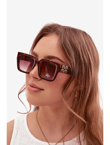 Dámské sluneční brýle Tmavě hnědé