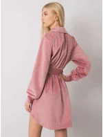 Šaty DHJ SK 10333.12P tmavo ružová