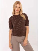 Jumper PM SW PM 5060.06 hnedý Jumper PM SW PM 5060.06 hnedý