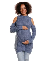 Tehotenský sveter model 84340 PeeKaBoo Tehotenský sveter model 84340 PeeKaBoo