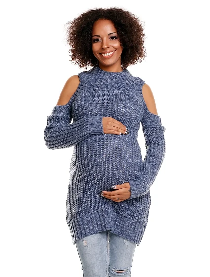 Tehotenský sveter model 84340 PeeKaBoo Tehotenský sveter model 84340 PeeKaBoo