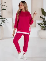 Dámska tepláková súprava TORONTO fuchsiová FashionStreet AY0955 Dámska tepláková súprava TORONTO fuchsiová FashionStreet AY0955