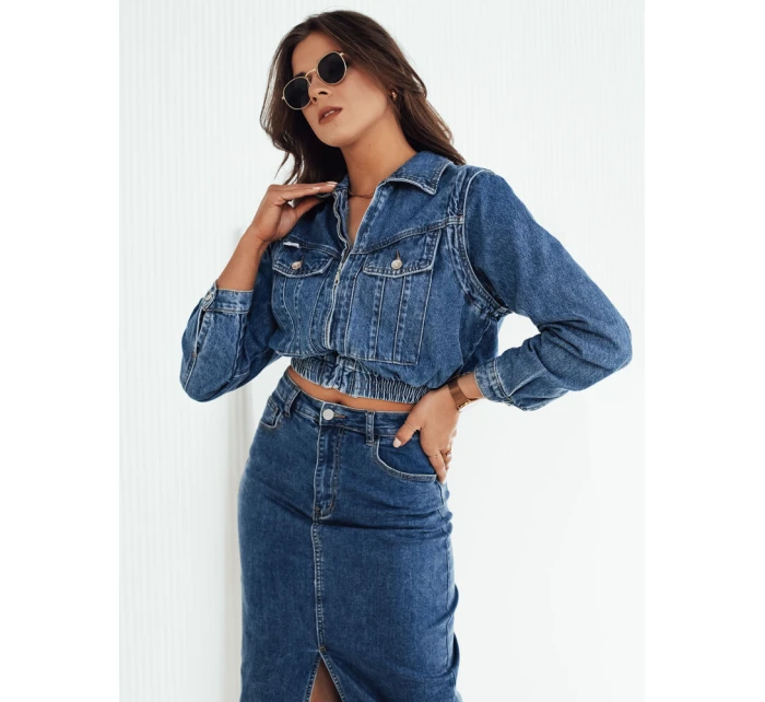 Dámska džínsová bunda BLIRNA modrá FashionStreet TY4167