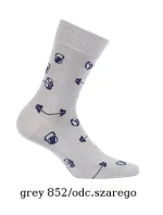 Pánske ponožky Wola Perfect Man vzorované W 94N03 Casual