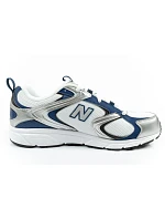 New Balance 408 pánske športové tenisky módne pohodlné biele strieborné