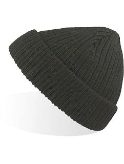 Atlantis Headwear Docker Melírovaná pletená čiapka „Docker“ 33.7070 lesná zelená