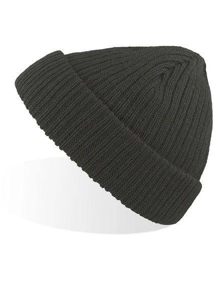 Atlantis Headwear Docker Melírovaná pletená čiapka „Docker“ 33.7070 lesná zelená