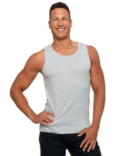 Pánský nátělník  šedá melange  model 18029215 - Moraj