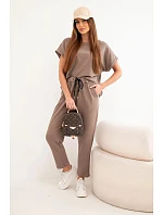 Bavlnená blúzka + nohavice fango