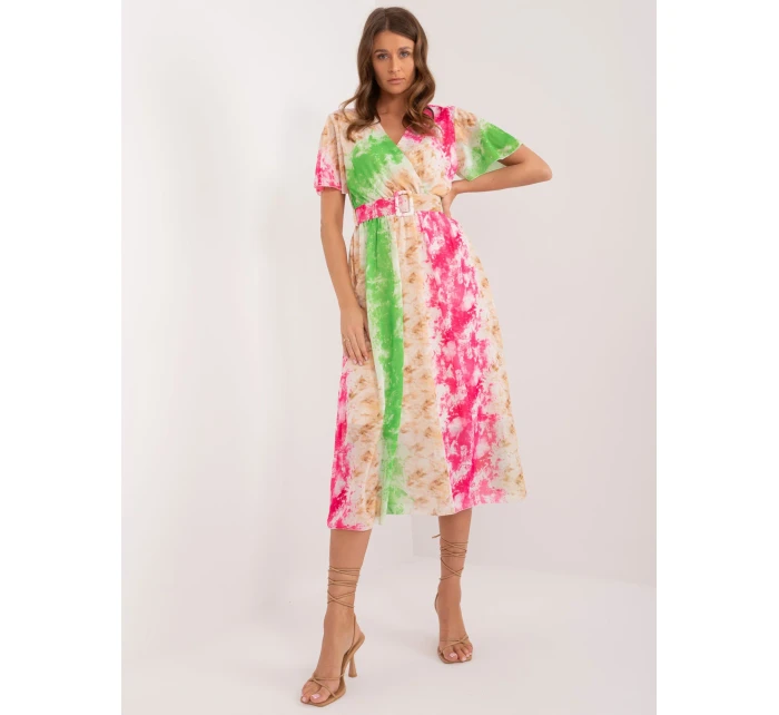 Šaty DHJ SK 15967 2.86 tmavoružová