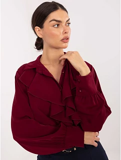 IT KS košeľa 26967.28 bordová