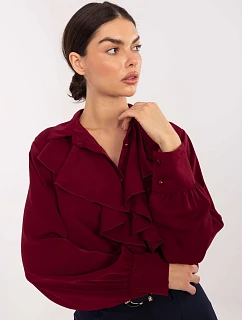 Koszula IT KS model 21795530 bordowy - FPrice