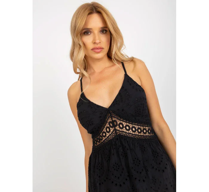 TW SK BI 8971 šaty.99 čierna