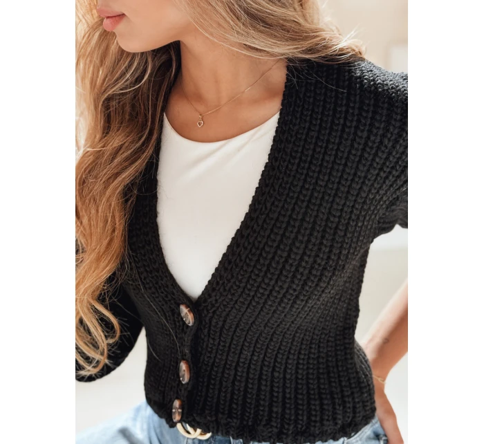 dámský svetr černý Dstreet model 21967048 - FashionStreet dámský svetr černý Dstreet model 21967048 - FashionStreet