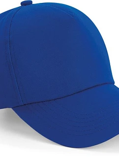 Beechfield B 25 5-panelová čiapka s kšiltom „Authentic“ 53.0025 bright royal