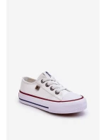 Dziecięce Klasyczne Trampki Big Star DD374160 Białe