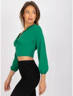 Blúzka DHJ BZ 15672.40 zelených