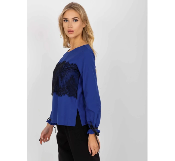 Blúzka LK BZ 506877.15x kobalt Blúzka LK BZ 506877.15x kobalt
